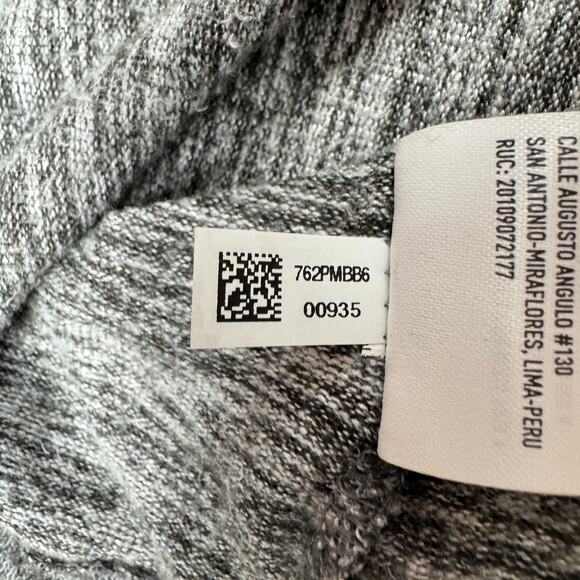American Eagle Soft & Sexy Plush V‑neck Sweater‎ Gray Women’s Small - Picture 7 of 10